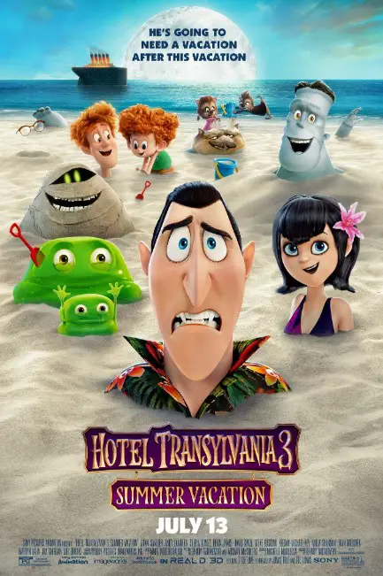 Hotel Transylvania 3 Summer Vacation Poster