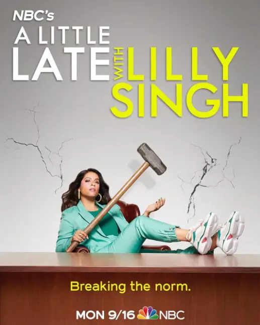 A Little Late With Lilly Singh TV Series (2019) Poster