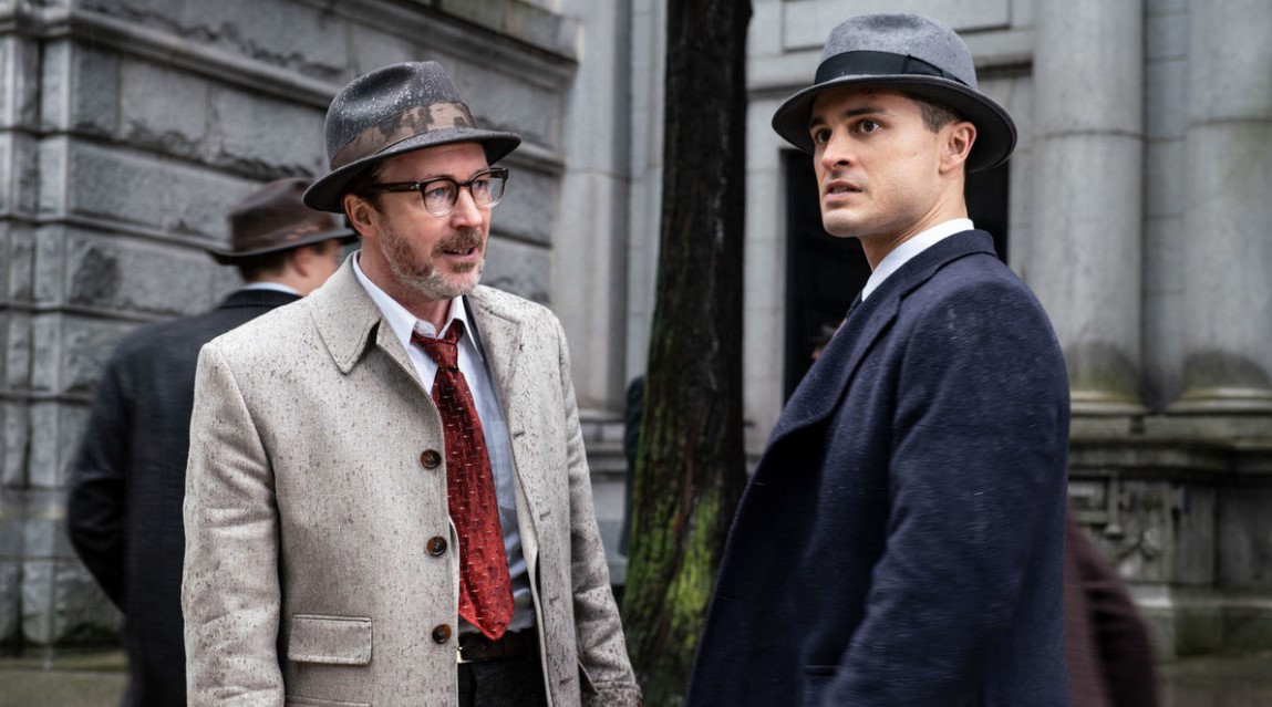 HISTORY's UFO Drama Series "Project Blue Book" starring Aidan Gillen ("Game of Thrones") and Michael Malarkey ("The Vampire Diaries"). Season Two Premieres Tuesday, January 21 at 10/9c.